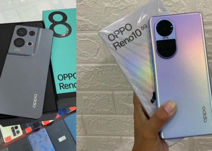 Review Hp Kelas Menengah OPPO Reno 8 5G dan OPPO Reno10 5G, Spesifikasi dan Harga Tak Jauh Beda