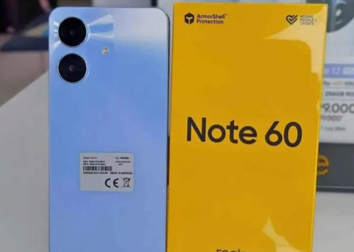 Realme Note 60: Hp dengan Fitur Menarik dan Spesifikasi Gahar, Harga Merakyat