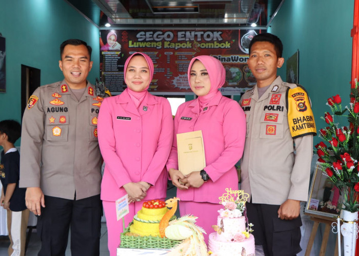 Sego Entok Luweng Kapok Lombok Dina Wong Grand Opening, Dihadiri Kapolres OKUT dan Ketua Bhayangkari