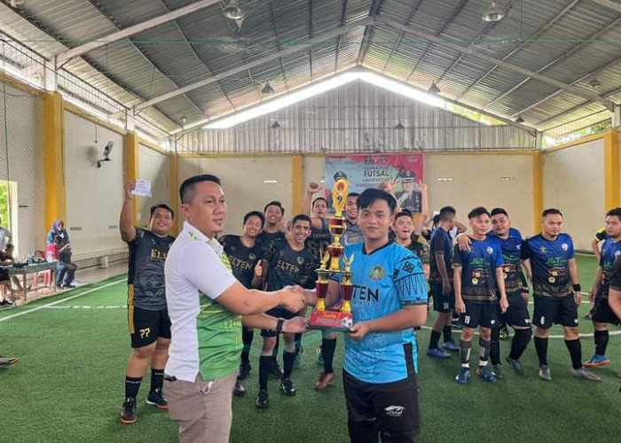 Lapas Martapura Juara I Turnamen Futsal Kemenkumham Sumsel, Kalapas : Kami Bangga