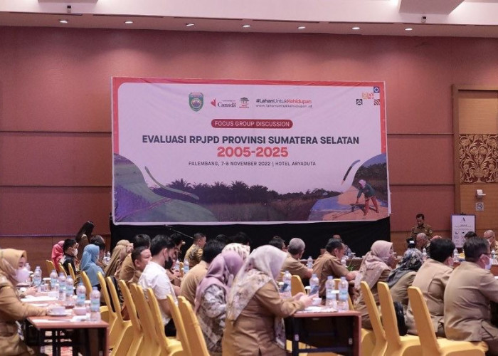 Hadapi Perubahan Struktur Ekonomi Global, Pemprov Sumsel Evaluasin RPJPD Tahun 2005 - 2025 