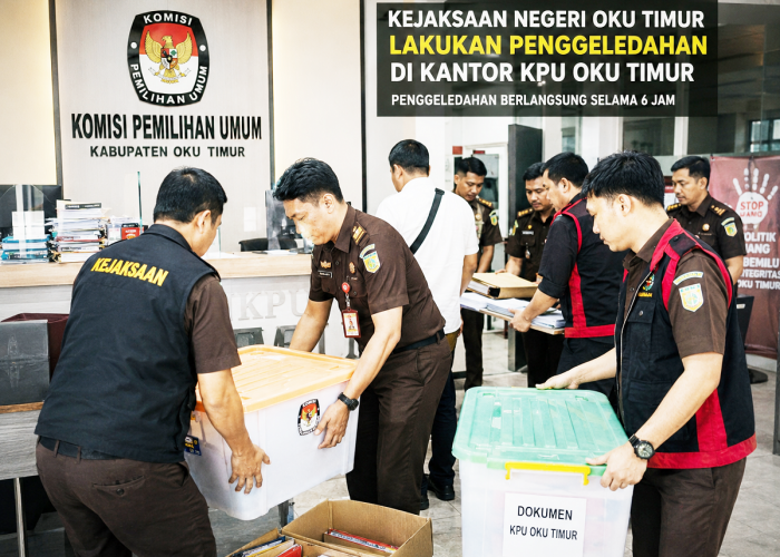 Kasus Dana Hibah Pilkada 2024 Naik ke Penyidikan, Kejari OKU Timur Sita Ratusan Berkas KPU