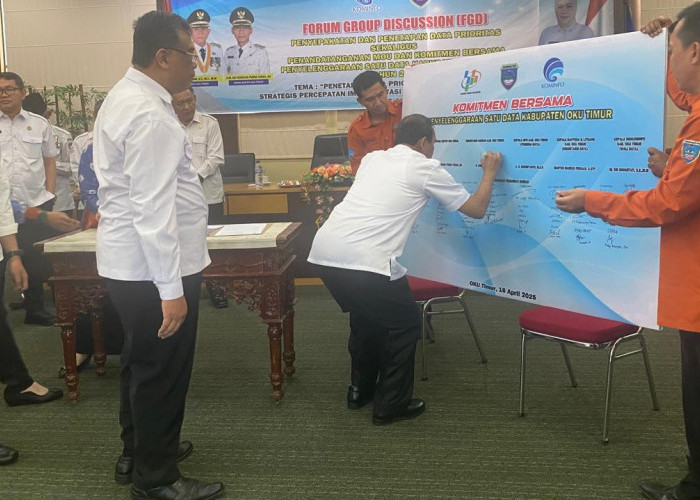 Diskominfo OKU Timur Gelar FGD 