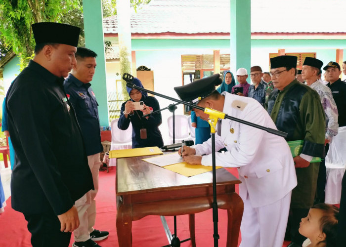 Kasi PMD BP Bangsa Raja Dilantik Jadi Penjabat Kades Teko Rejo