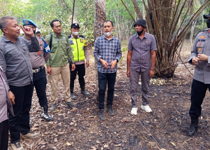 Antisipasi Karhutla Susulan, Kapolres OKU Timur Cek Lahan PT LPI di Semendawai Timur