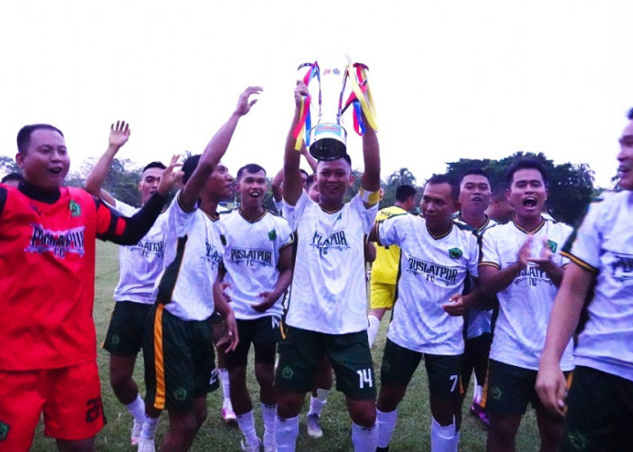 Tekuk Tornado FC 2-1, Tim Sepak Bola Puslatpur Juarai Liga Martapura 2026
