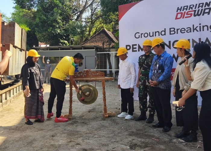 Disway Mulai Pembangunan Gedung Baru, Hadirkan Desain Tidak Biasa
