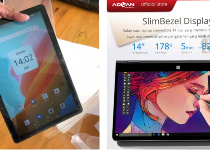 Review Itel Pad1 Tablet dan Laptop Advan 360 Stylus,  Meluncur Layar Lebar Multiguna Harga Ramah Dikantong