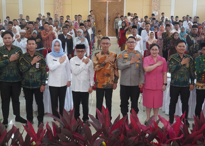 Jelang HUT Bhayangkara, 80 Pasutri Isbat Nikah di Polres OKU Timur