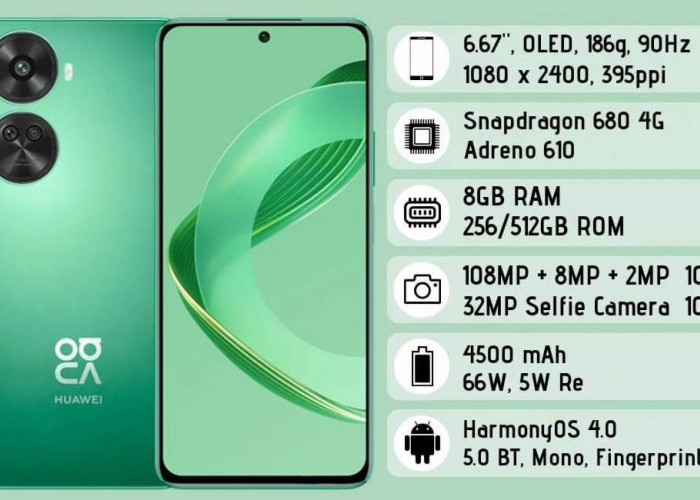 Huawei Nova 11 SE: HP Layar OLED, Snapdragon 680, dan Kamera 108MP untuk Fotografi yang Oke