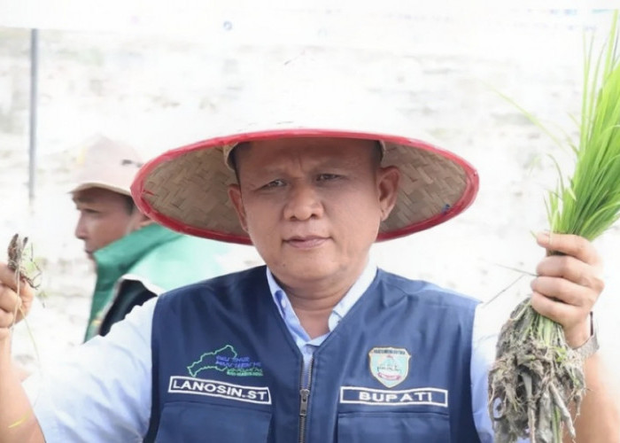 Tanam Serentak Sumsel, Bupati Lanosin Fokus Jaga Stabilitas Pangan OKU Timur