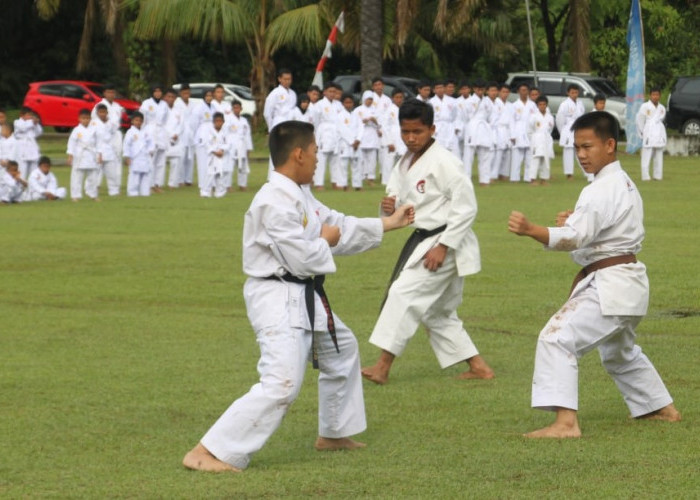 Siap Ukir Prestasi, Hari Ini Lemkari OKU Timur Gelar Gashuku