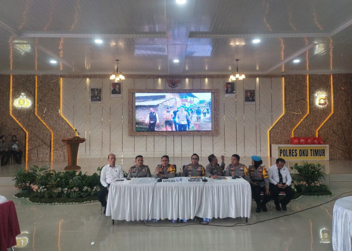 Polres OKU Timur Ungkap 222 Kasus Kejahatan, Tangkap 182 Tersangka