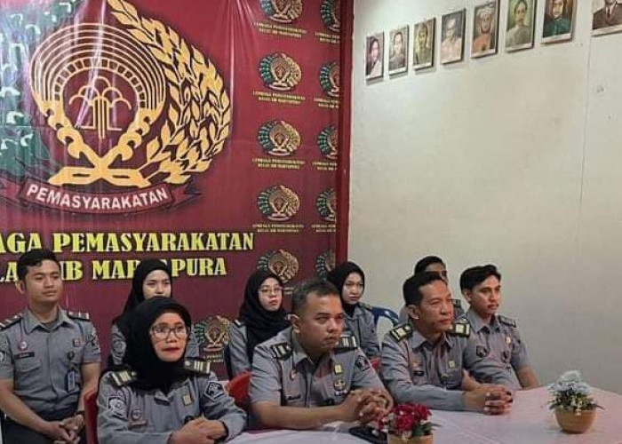 Lapas Martapura Ikuti Sosialisasi Aturan Kode Etik dan Perilaku Pegawai Kemenkumham