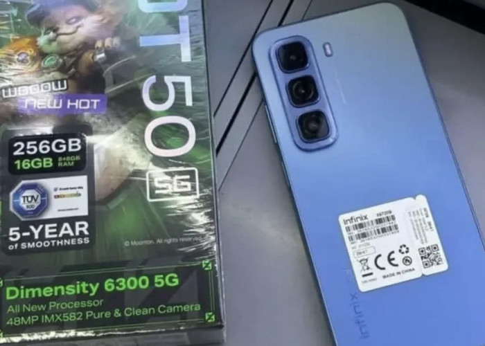 Infinix Hot 50 5G: Hp Bodi Tipis dengan Keunggulan Bukan Main