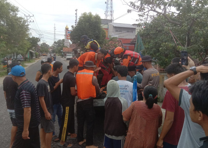 Jasad Bocah Tenggelam di Sungai Komering Langsung Dibawa ke Rumah Duka  