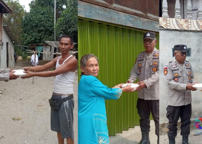 Polsek Madang Suku II Gelar Aksi Sedekah dan Berbagi untuk Masyarakat OKU Timur