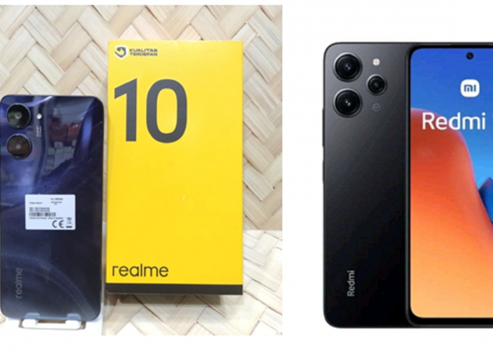 Perbandingan Realme 10 atau Redmi Note 12 Kamera Utama Sama 50 MP, Spek Lebih Unggul Siapa?