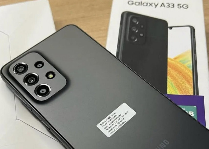 Samsung Galaxy A33 5G: Rekomendasi Hp Mewah dengan Baterai Awet, Desain Dilapisi IP67, Kamera 48MP 