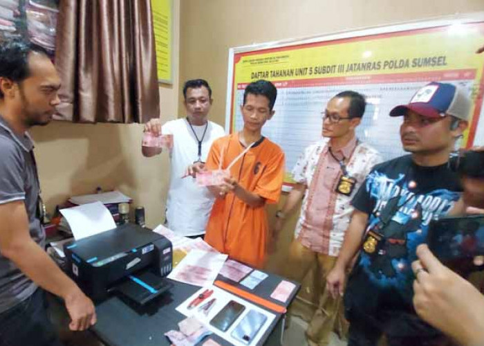 Polisi Tangkap Pembuat Upal di Palembang