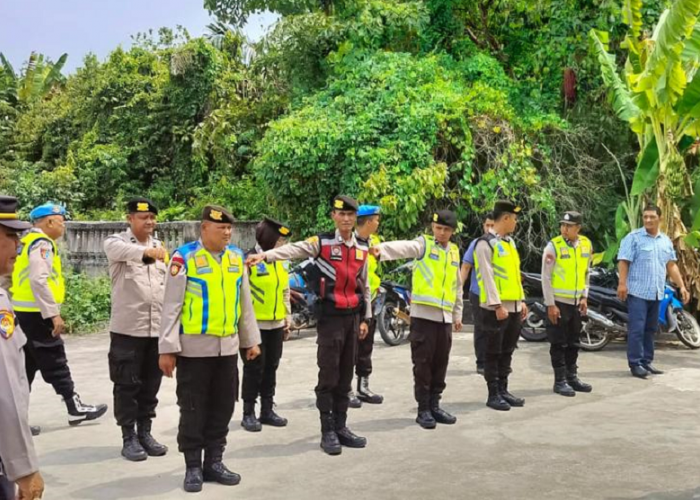 Polres OKU Timur Monitoring Pilkada Serentak 2024 di Kecamatan BP Peliung