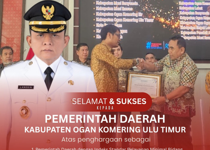 Disdikbud Bawa Pulang 3 Penghargaan dari BPMP Provinsi Sumsel ke OKU Timur 