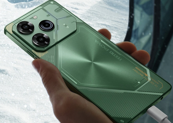 Tecno POVA 6: Pilihan Hp Terbaik, RAM dan Penyimpanan Besar, Pengisian Baterai 70Wat