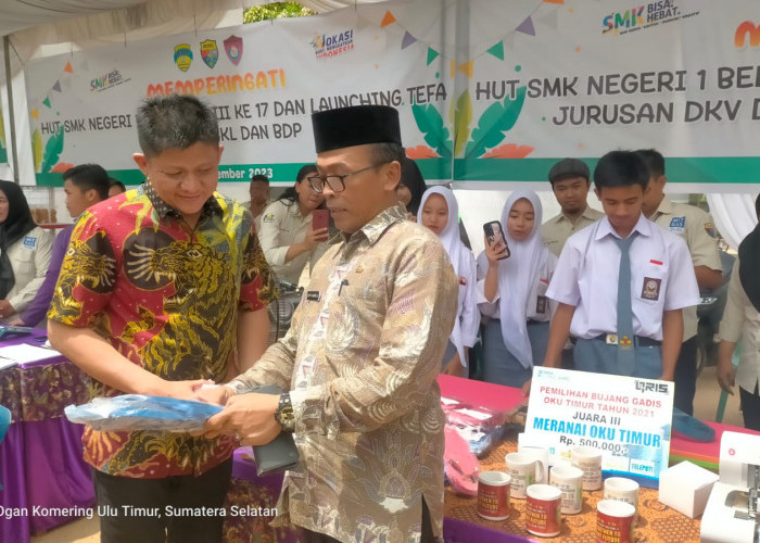 Launching  Tefa, SMK Negeri 1 Belitang III OKU Timur Siap Mencetak Pelajar yang Mampu Bersaing Didunia Kerja