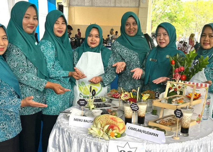 Borong Juara Lomba Masak Serba Ikan OKU Timur, TP PKK Buay Madang Timur Sabet Dua Gelar Utama