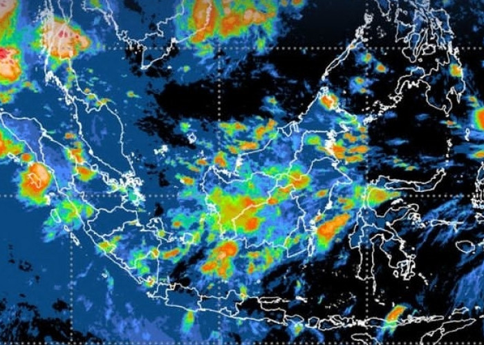 Cuaca di Sumatera Selatan, Potensi Hujan dan Petir pada 14 November 2023