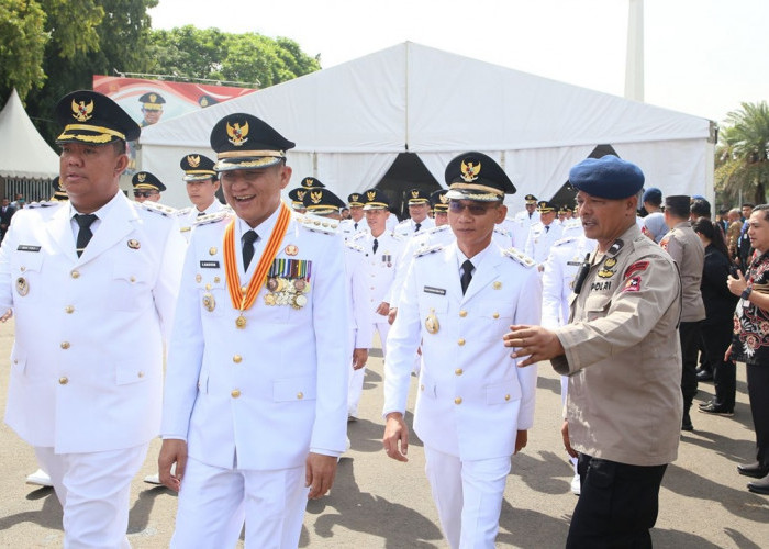 Enos-Yudha Resmi Dilantik Presiden RI Prabowo Subianto jadi Bupati OKU Timur