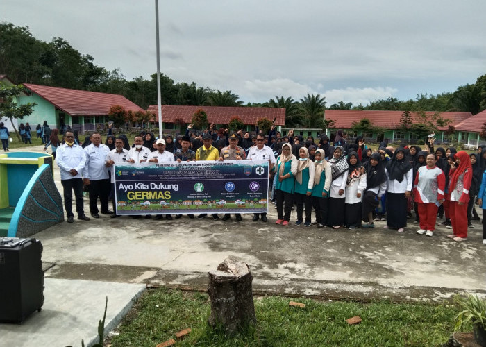 Aksi Germas Puskemas Way Hitam di Tingkat Sekolah 