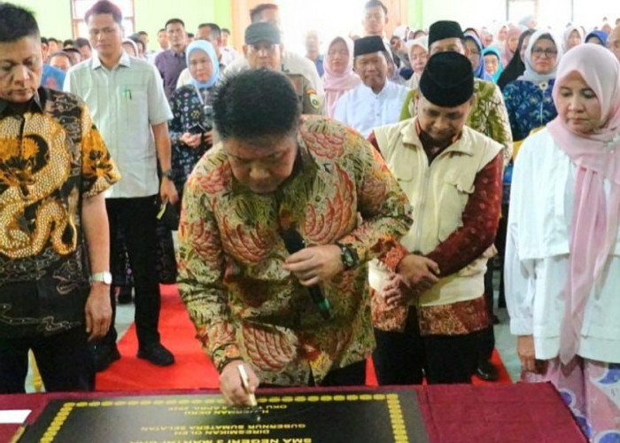 Sasar Pemerataan Kualitas, Sumsel Resmikan SMA Negeri 3 Martapura Berasrama