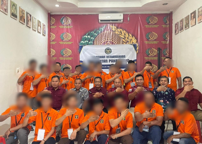 Lapas Martapura Gandeng Diskannak OKU Timur, Gelar Pelatihan Kemandirian Warga Binaan