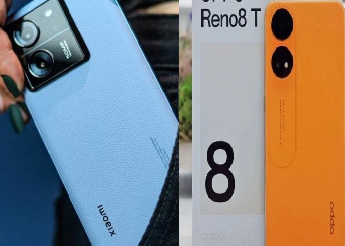Duel Sengit Xiaomi 13T dan Oppo Reno 8T 5G, Harga sama Fitur Gila, Mana yang Lebih Gahar