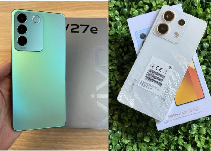 Vivo V27e Vs Redmi Note 13 5G, Perbandingan Spesifikasi dengan Harga Rp 3 Jutaan