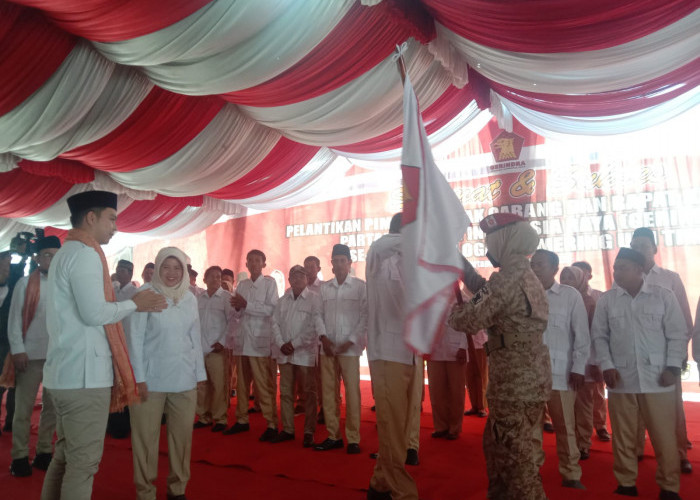  Ir Hj Juniah Perintahkan PAC Kibarkan Bendera Partai Gerindra hingga Pelosok Desa