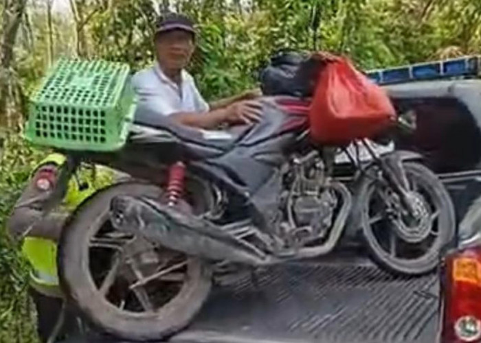 Pos Pengaman dan Pelayanan Idulfitri Madang Suku I OKU Timur Bantu Kendaraan Pemudik yang Mogok