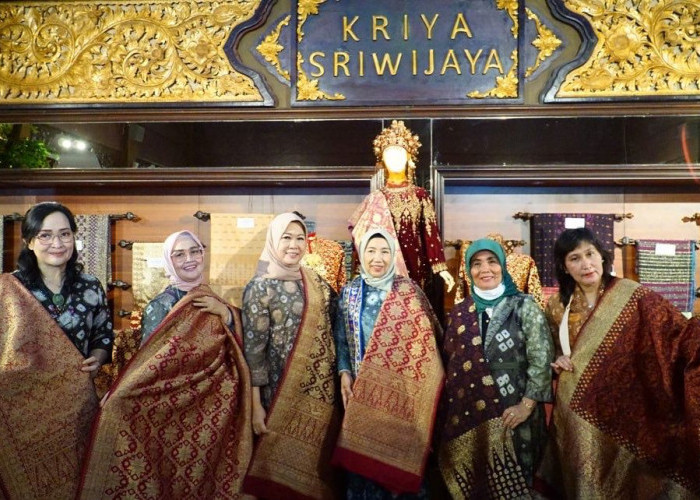 Rombongan Penasehat Dharma Wanita KKP RI Akui Kriya Sriwijaya Gagasan Feby Deru Sangat Bagus 