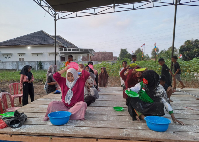 HUT RI, Pemuda Terukis Rahayu Gelar Perlombaan Manghibur