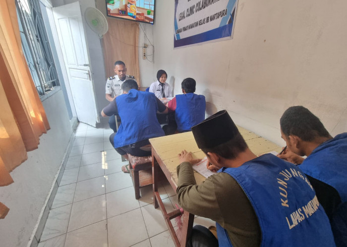 Bekali Warga Binaan dengan Kemampuan Dasar, Lapas Martapura Gelar Pembelajaran Calistung