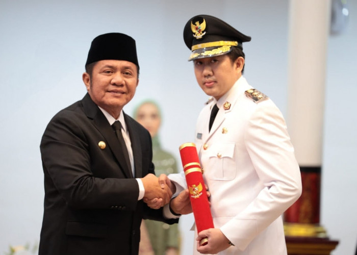 Herman Deru Lantik Wabup Muara Enim, Ahmad Usmarwi Kaffah Sisa Masa Jabatan Tahun 2018-2023