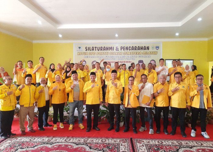 Ditangan Beni Defitson Empat Kali Berturut Partai Golkar Jadi Pemenang di Kabupaten OKU Timur