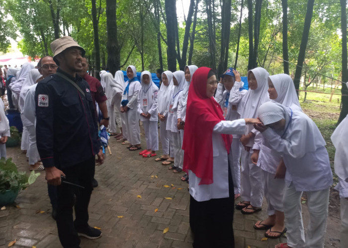 219 Peserta Ikuti Lomba PMR Sekolah Digelar PMI OKU Timur