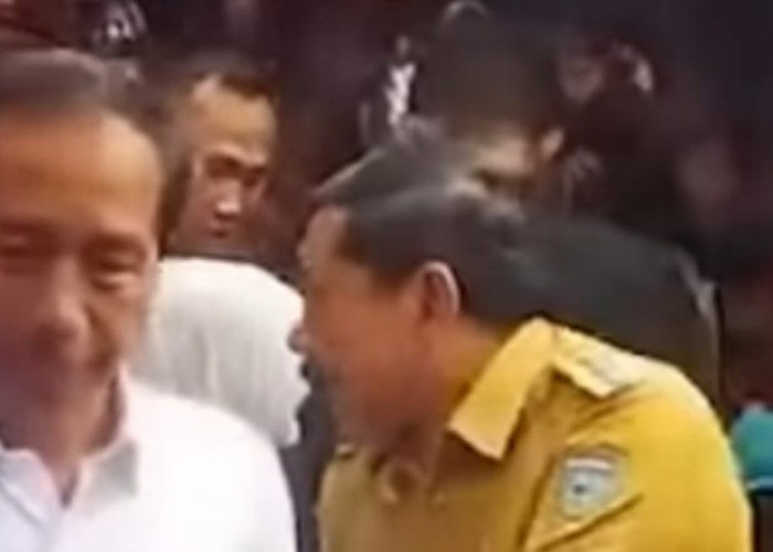 Ini Dia Penjelasan Kenapa Bupati Bengkulu Utara Sampai Ditarik Paspampres Ketika Jokowi Berkunjung ke Pasar