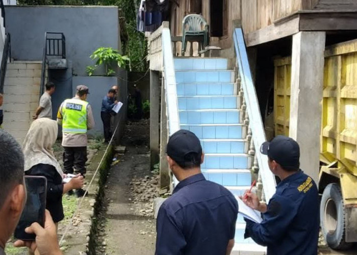 ​Sengketa Rumah Panggung dan Lahan di Ulak Pandan, Polsek Semidang Aji Jaga Ketat Pengukuran Obyek Perkara