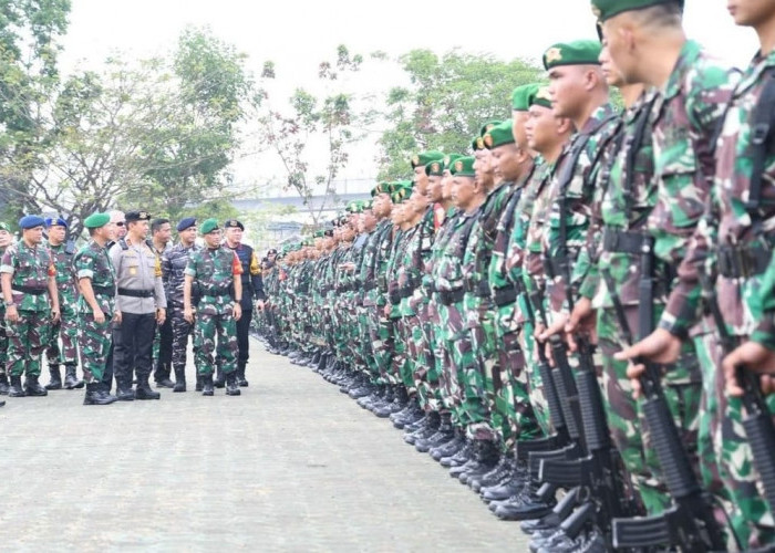 Ini Lokasi Kunjungan Presiden Jokowi di Sumsel Besok, Ribuan Personil TNI Polri Disebar