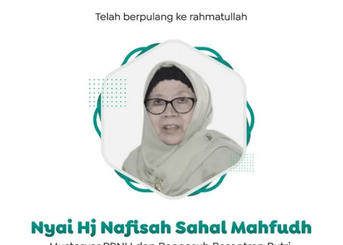 Innalillahi Wa Inna Ilaihi Rojiun, Mustasyar PBNU Nyai Hj Nafisah Sahal Tutup Usia