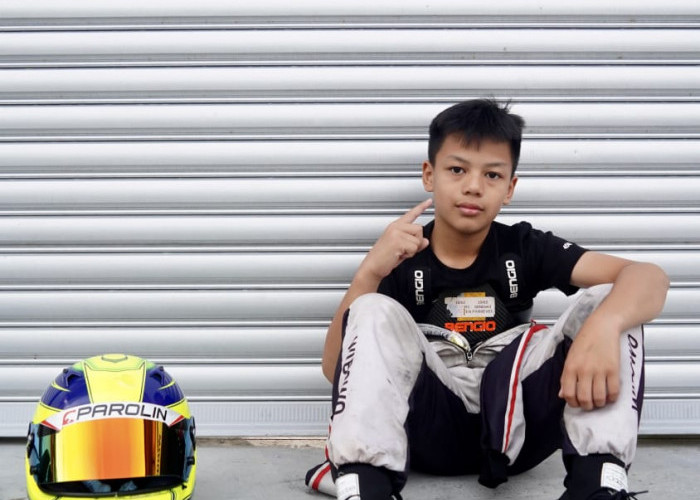 Usai Tahlukkan Sirkuit Eropa, Muhammad FA Wibowo Tampil Gemilang di Malaysia, Raih P1 IAME Series Asia