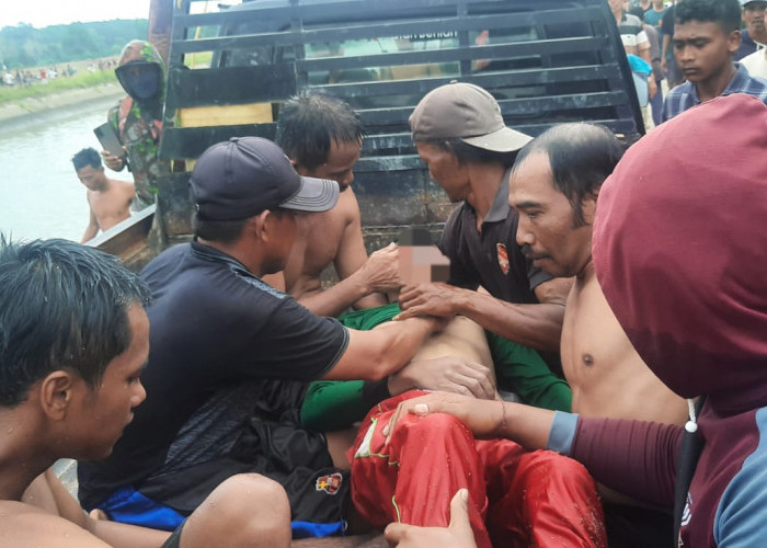 Terpeleset, Pelajar di OKU Timur Tenggelam di Tanggul Irigasi